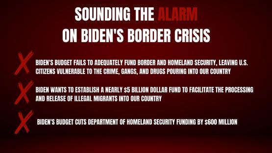 Image For Sounding the Alarm on Biden's Border Crisis